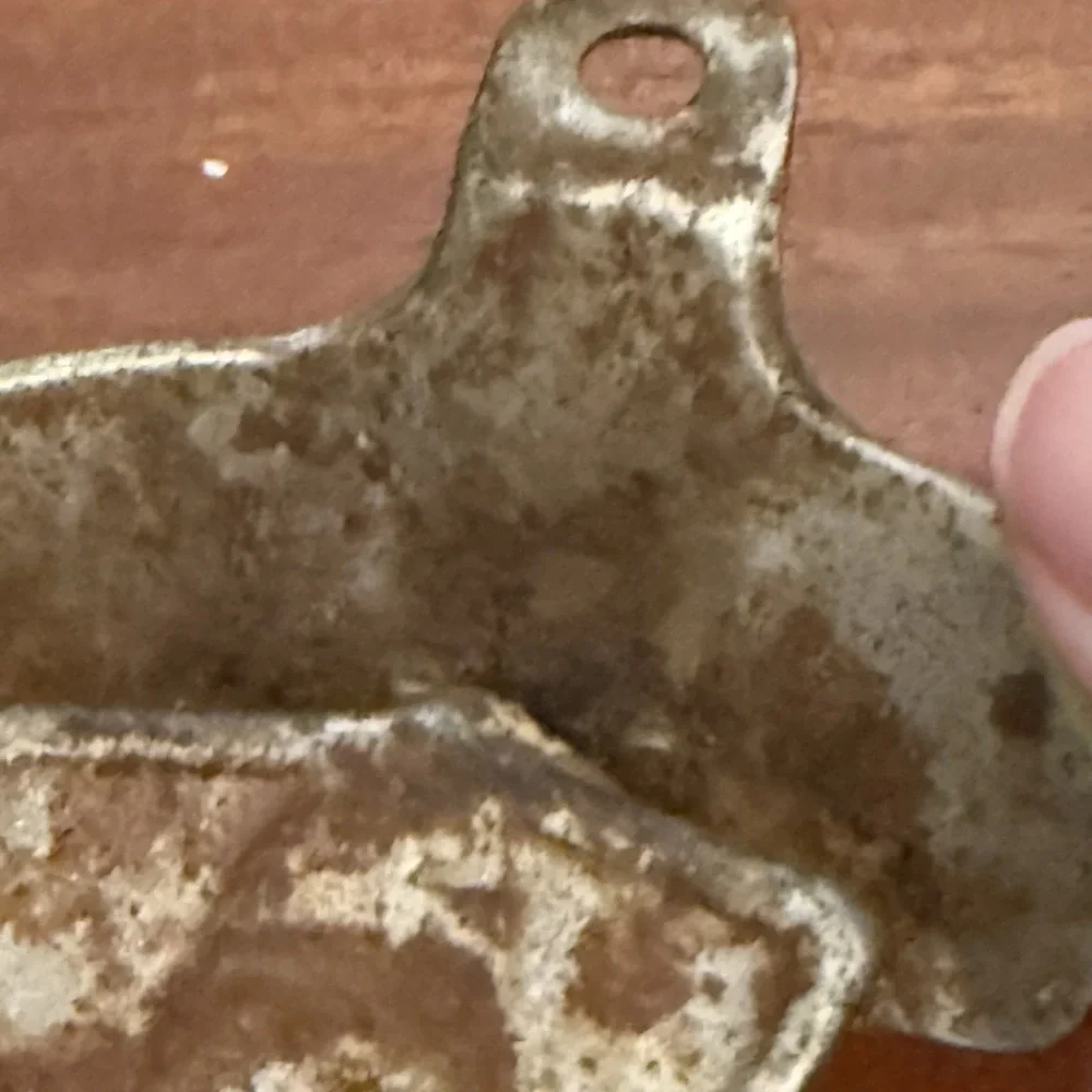 Vintage Coca-Cola Bottle Openers Lot of 2 Wall Mount Cast Metal, 5